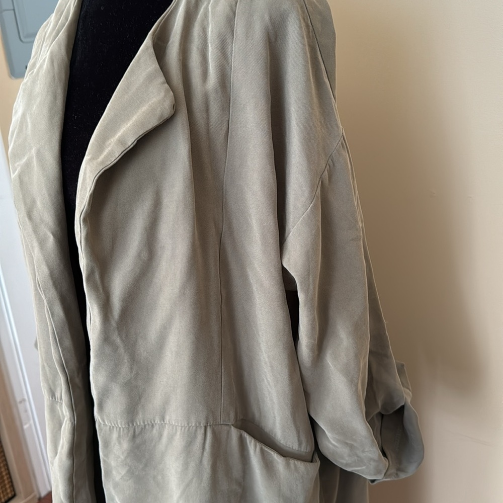 Oversized trench style jacket - One size - Picture 7 of 7